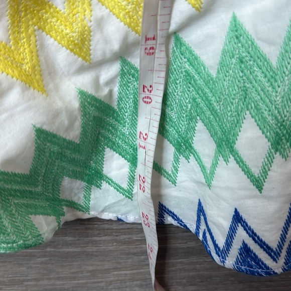 NEW Anthologie Yumi Kim Eliza Embroidered Top in Carnival Large - Picture 10 of 11